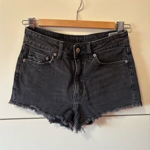 Divided Jean Shorts